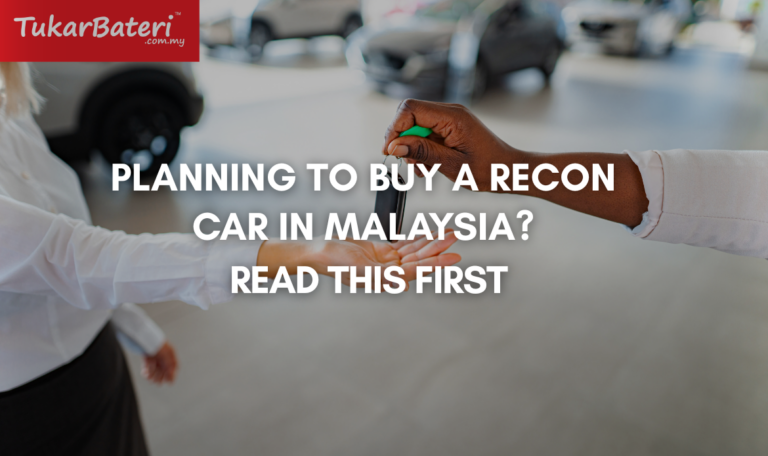 Planning to Buy a Recon Car in Malaysia? Read This First